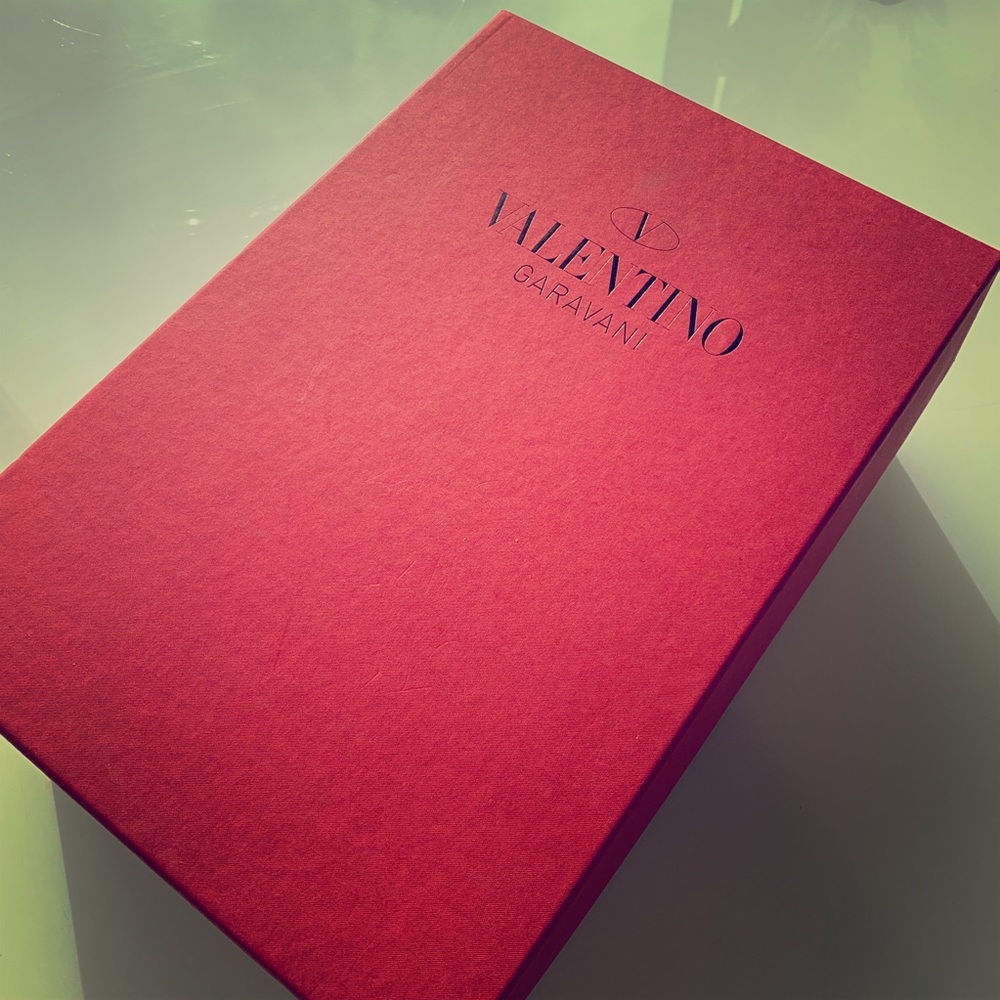 Authentic Valentino Garavani shoe box